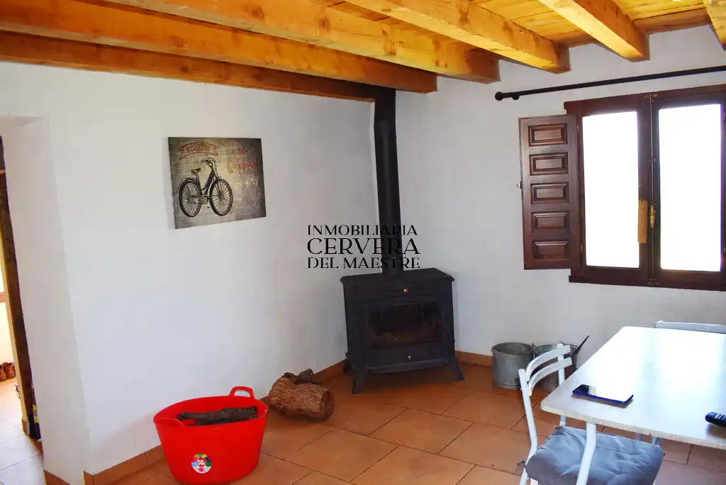 Sala de estar de Finca rústica en venta en Albocàsser