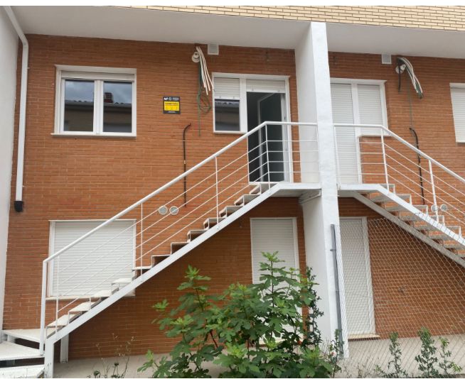 Terraza de Casa adosada de alquiler en Torralba de Calatrava con Calefacción, Jardín privado y Parquet