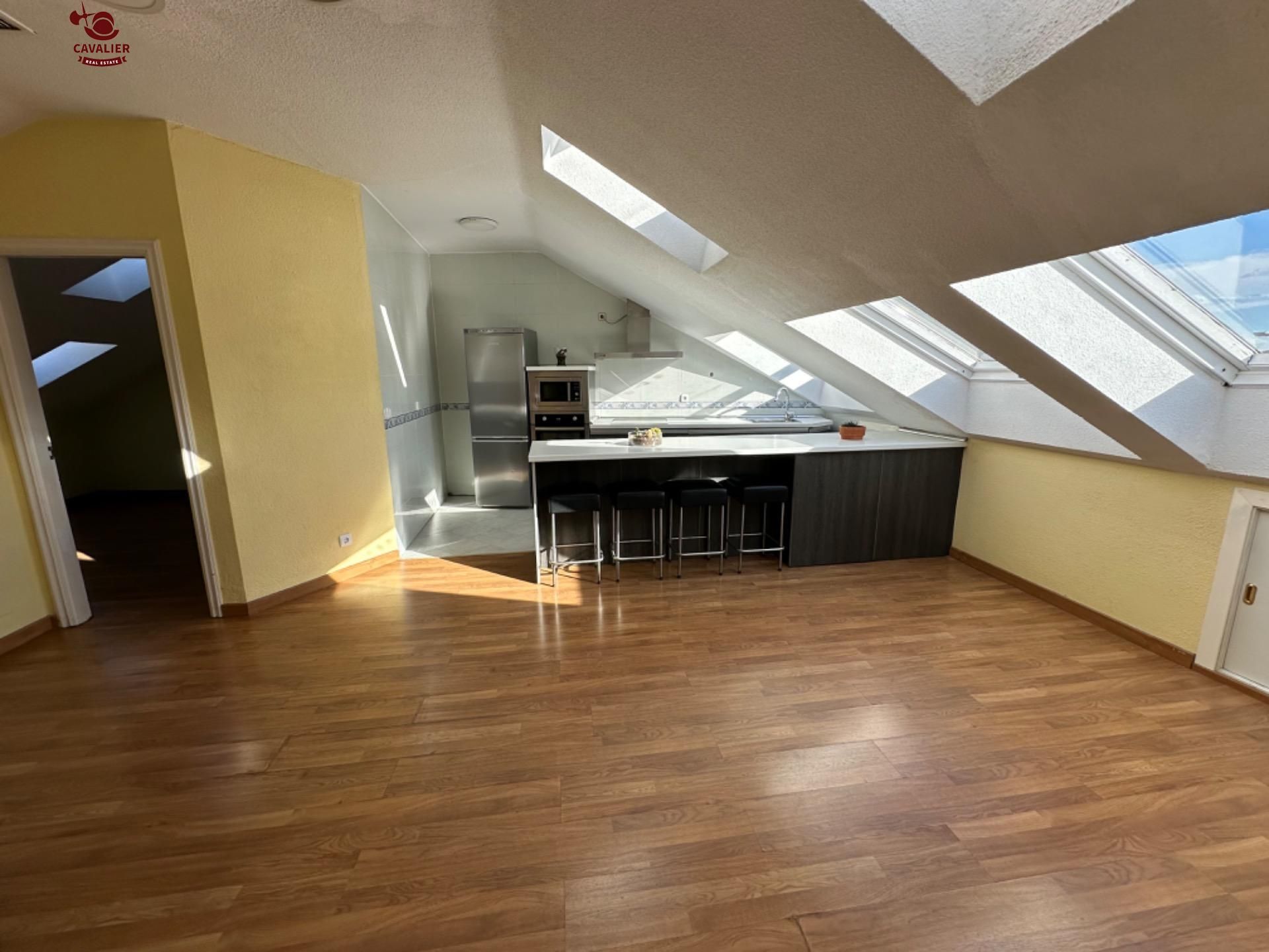 Kitchen of Attic for sale in Collado Villalba  with Air Conditioner