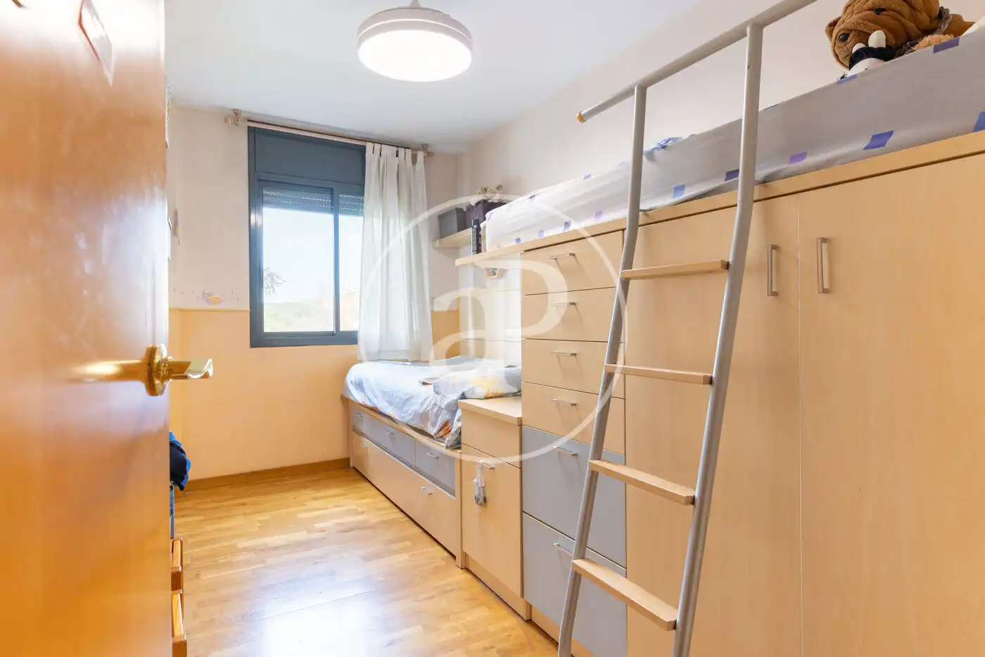 Bedroom of Flat for sale in Sant Cugat del Vallès  with Air Conditioner, Heating and Terrace