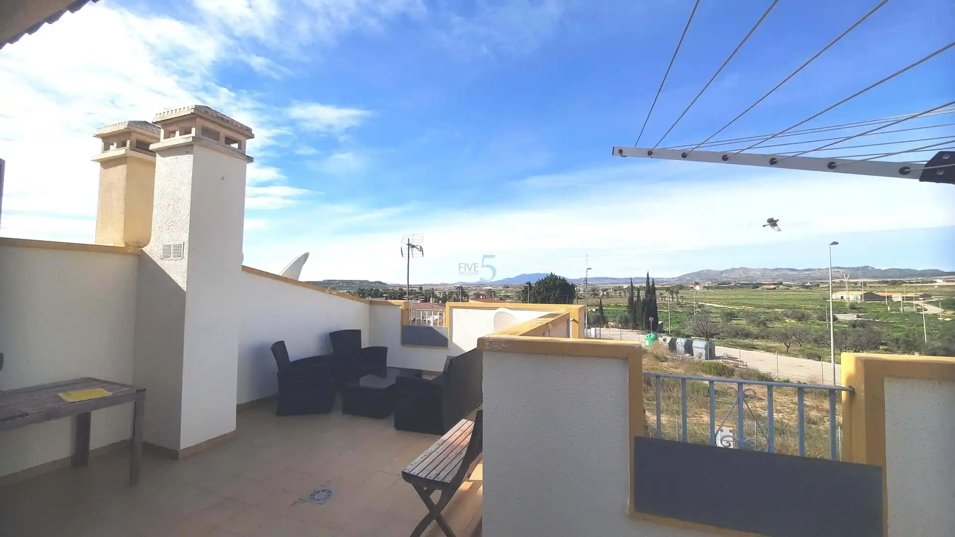 Terraza de Casa adosada en venta en Murcia con Aire acondicionado, Piscina y Amueblado