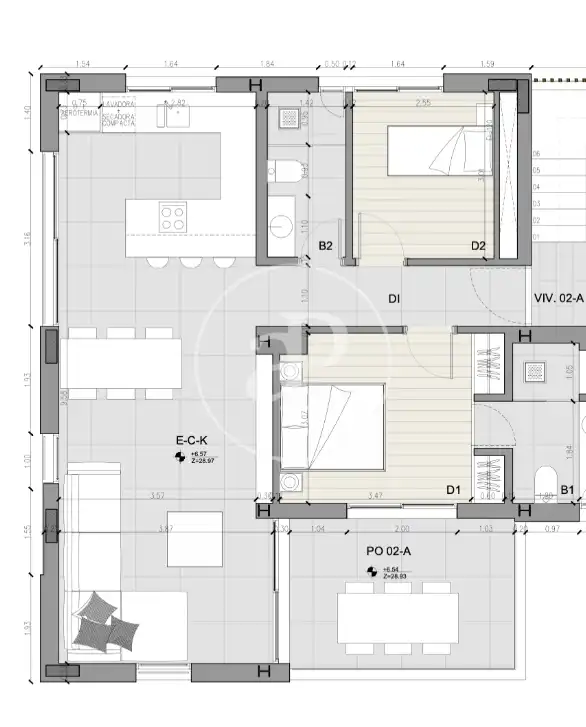 Piso en venta en  Palma de Mallorca con Aire acondicionado, Calefacción y Jardín privado