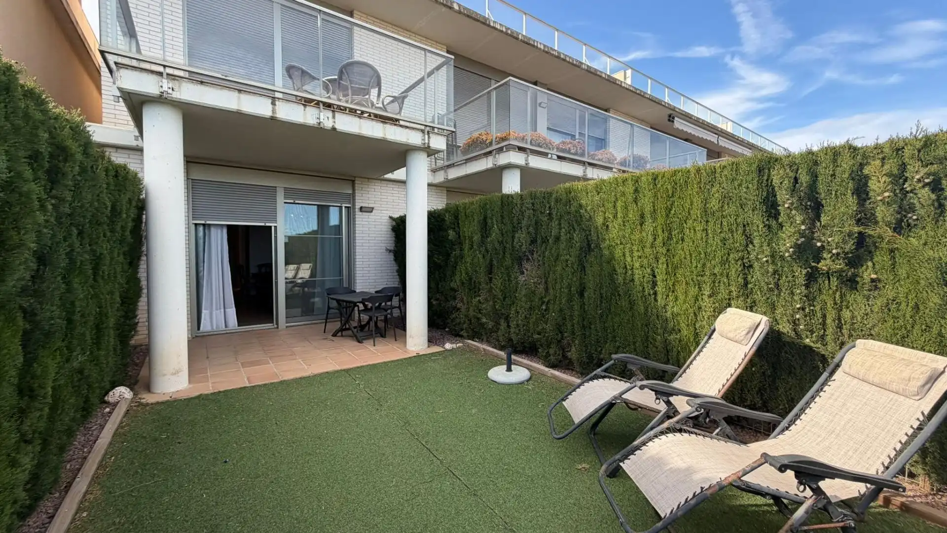 Terraza de Casa o chalet en venta en L'Ampolla con Aire acondicionado, Jardín privado y Terraza