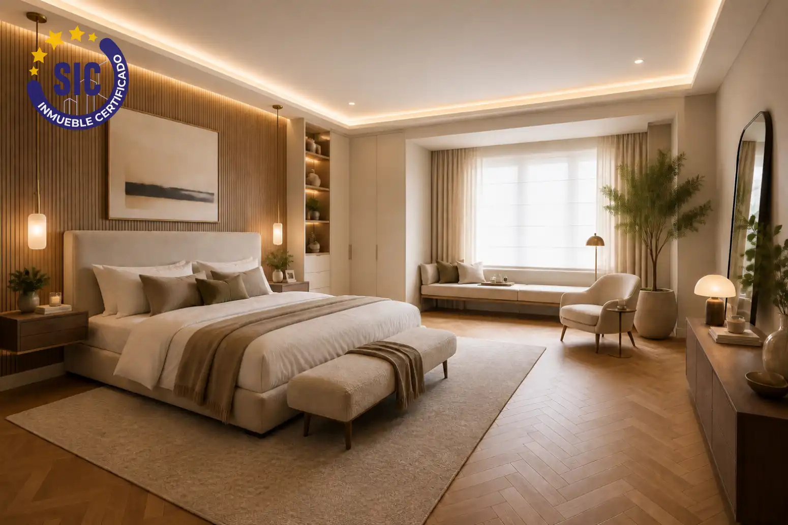 Bedroom of Flat for sale in Valencia