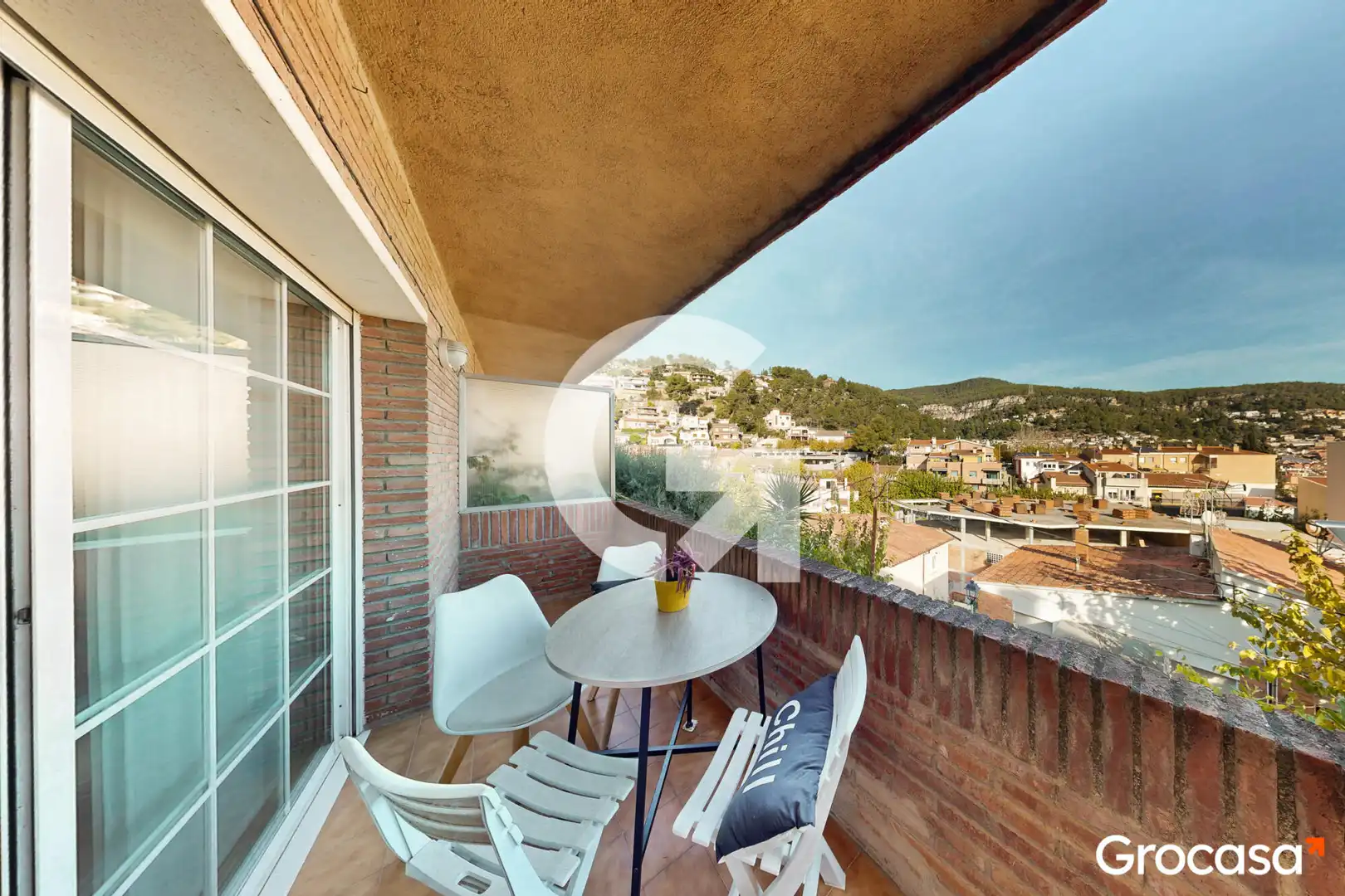 Terraza de Casa o chalet en venta en Vallirana con Aire acondicionado, Calefacción y Jardín privado