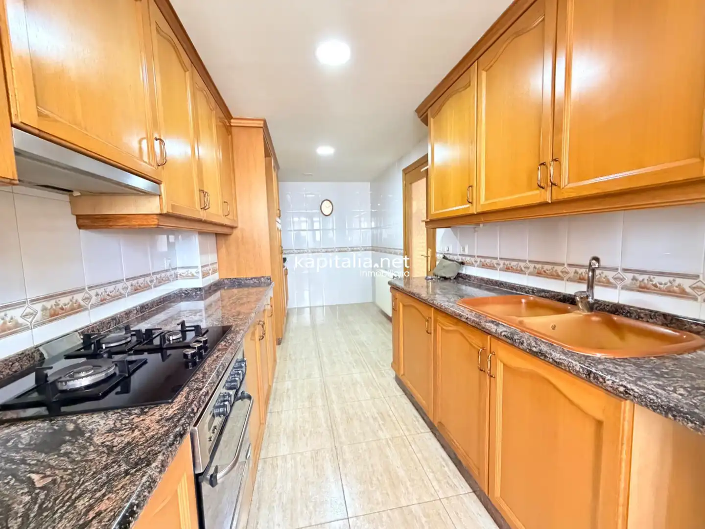 Kitchen of Flat for sale in Alcoy / Alcoi  with Air Conditioner, Heating and Private garden