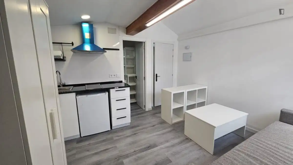 Cocina de Apartamento de alquiler en Madrid con Aire acondicionado, Calefacción y Amueblado