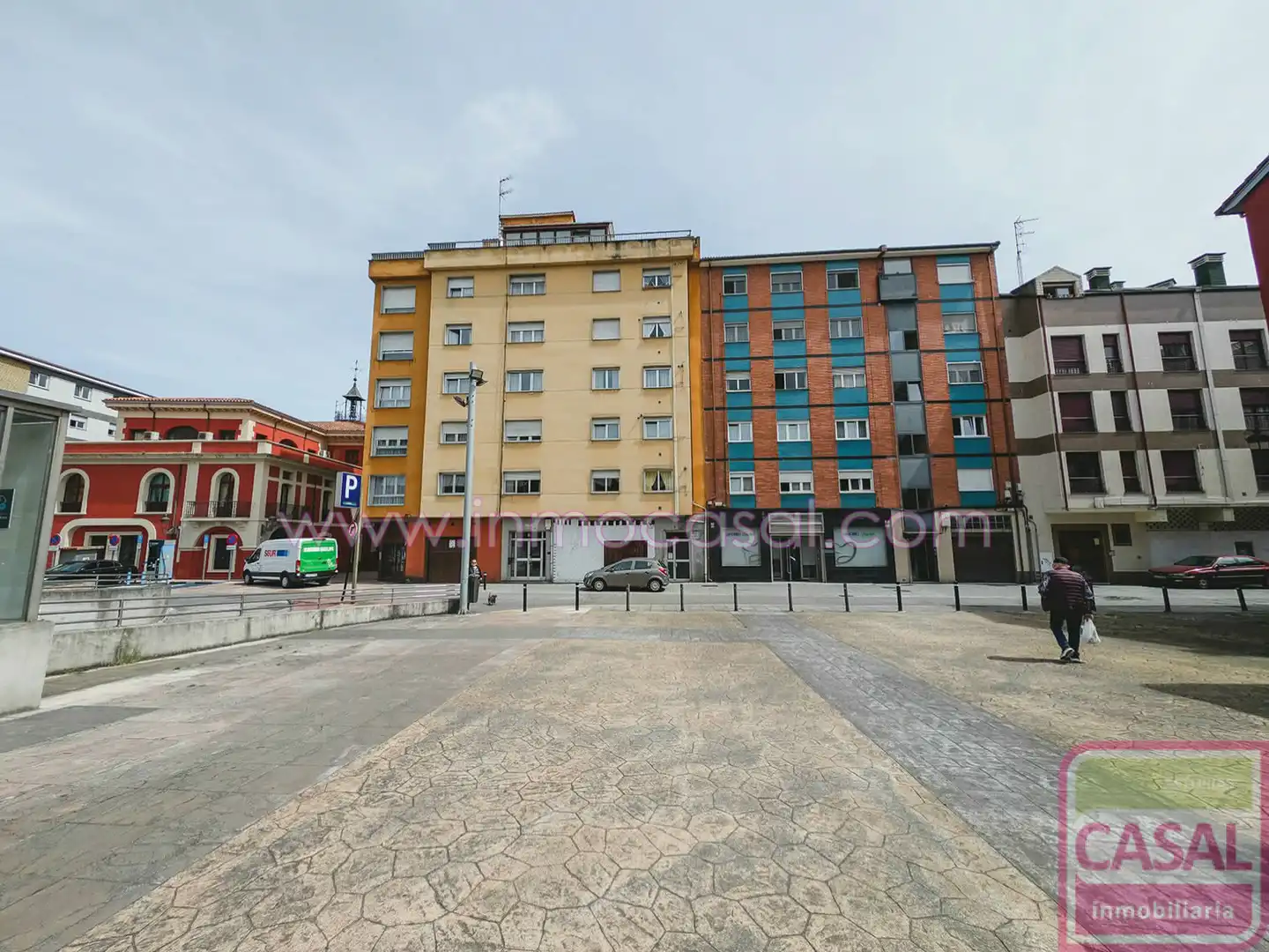 Exterior view of Flat for sale in Langreo  with Heating