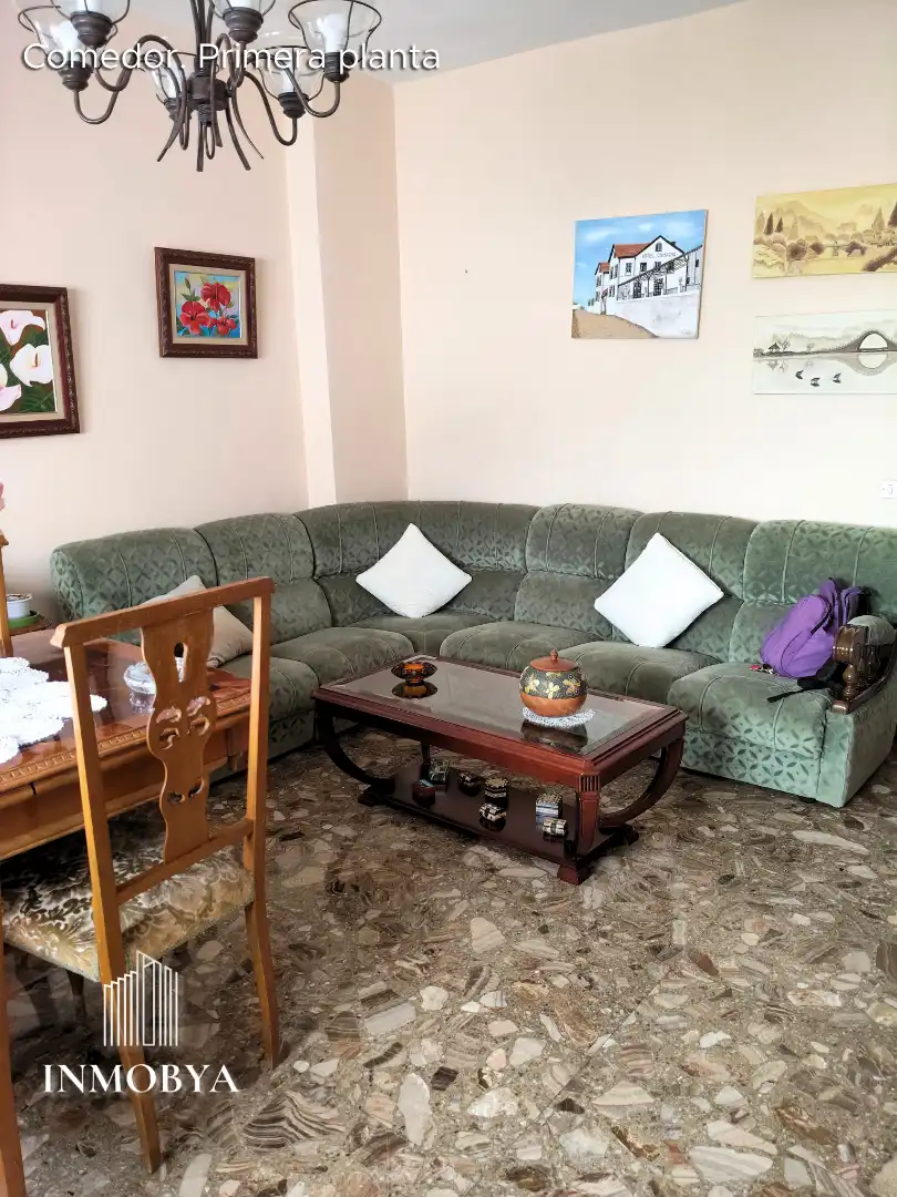 Sala d'estar de Casa o xalet en venda en Tacoronte amb Jardí privat, Terrassa i Moblat