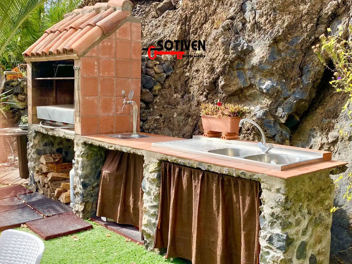 Casa rústica amb jardí en venda a Guía de Isora interior, imagen 12