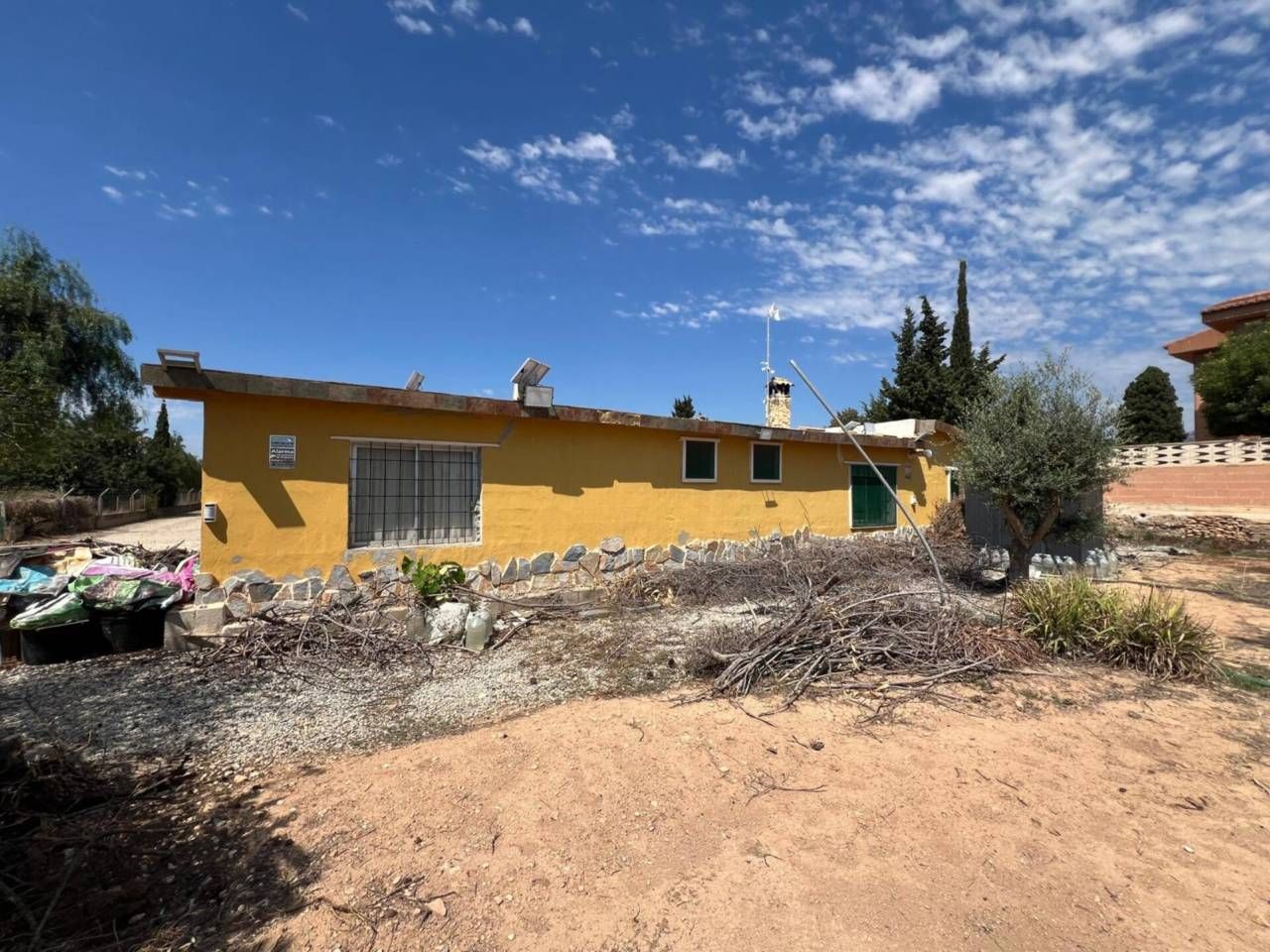 Vista exterior de Casa o chalet en venta en San Vicente del Raspeig / Sant Vicent del Raspeig con Jardín privado, Terraza y Piscina