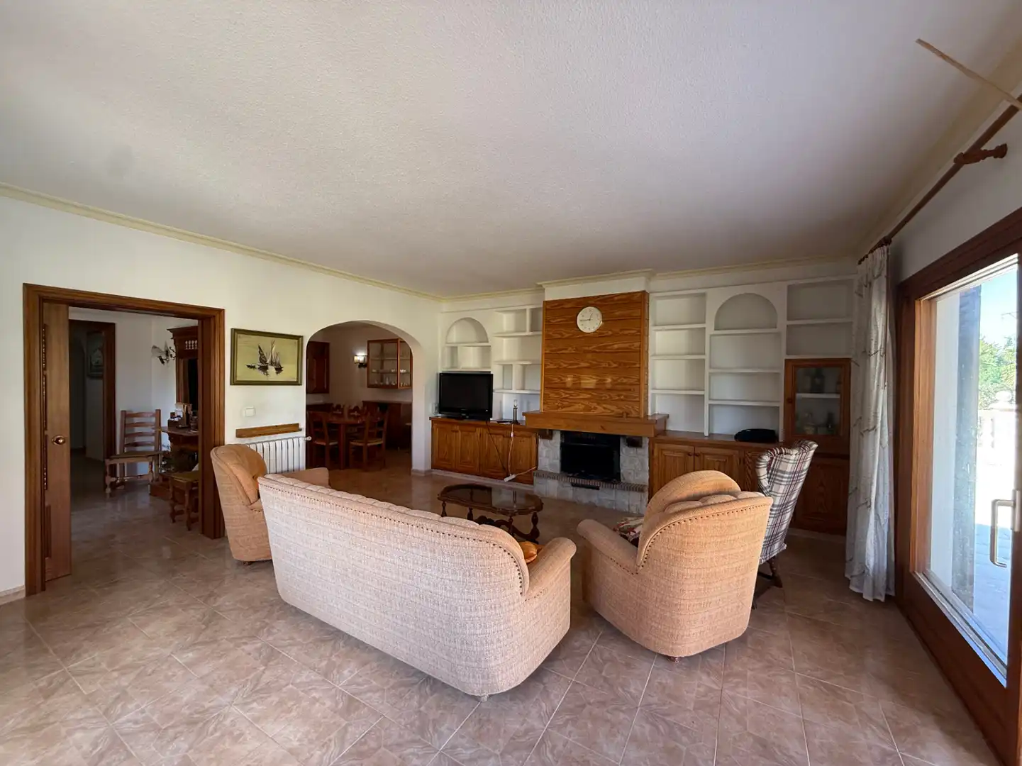 Living room of Houses for sale in Sant Josep de sa Talaia  with Air Conditioner, Heating and Terrace