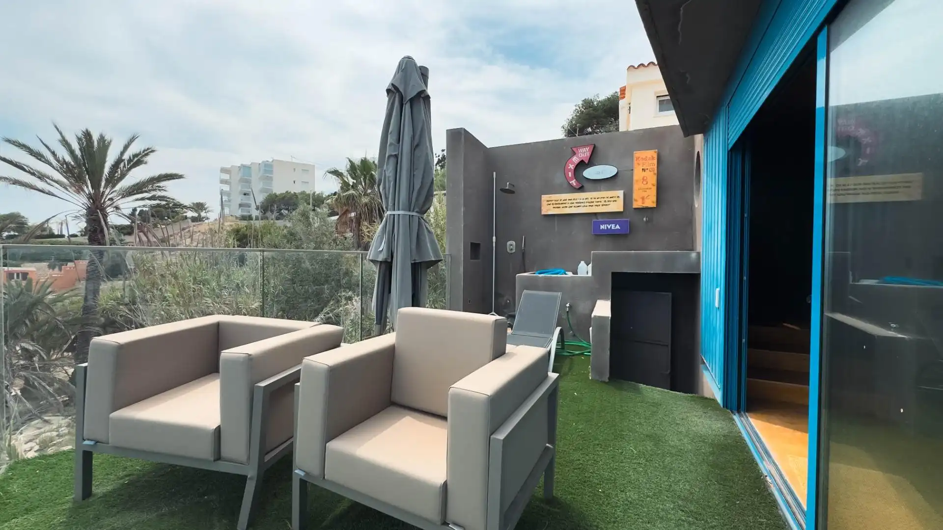 Terraza de Casa o chalet en venta en Villajoyosa / La Vila Joiosa con Aire acondicionado, Jardín privado y Terraza