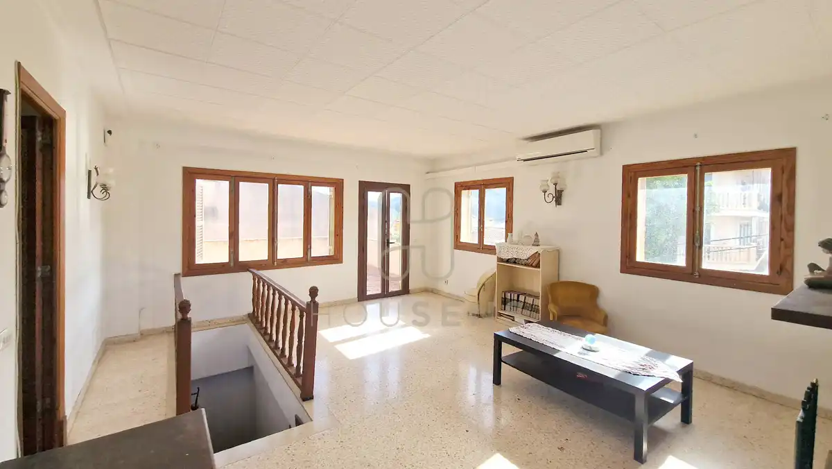 Sala de estar de Casa o chalet en venta en  Palma de Mallorca con Aire acondicionado, Calefacción y Jardín privado