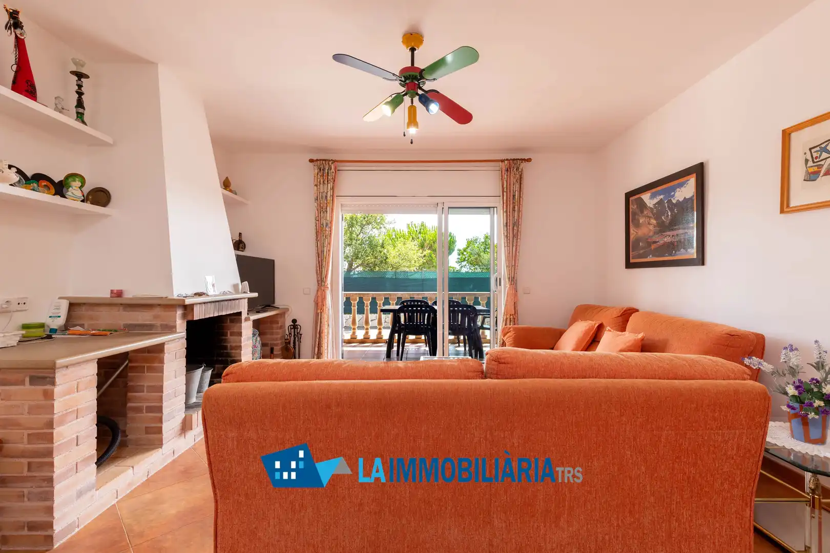 Living room of Houses for sale in Lloret de Mar  with Heating, Terrace and Storage room