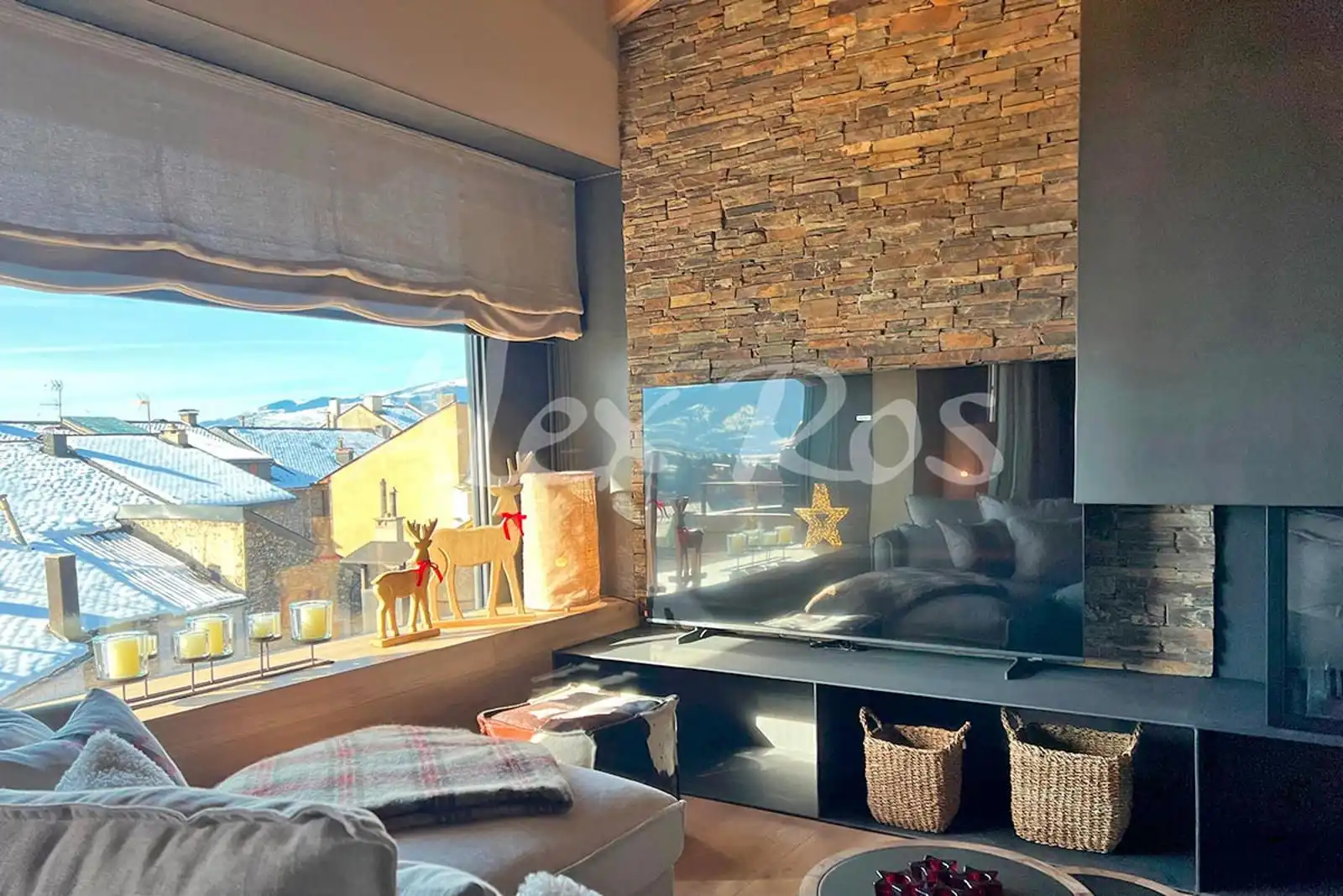 Sala de estar de Casa o chalet en venta en Llívia con Calefacción, Jardín privado y Parquet