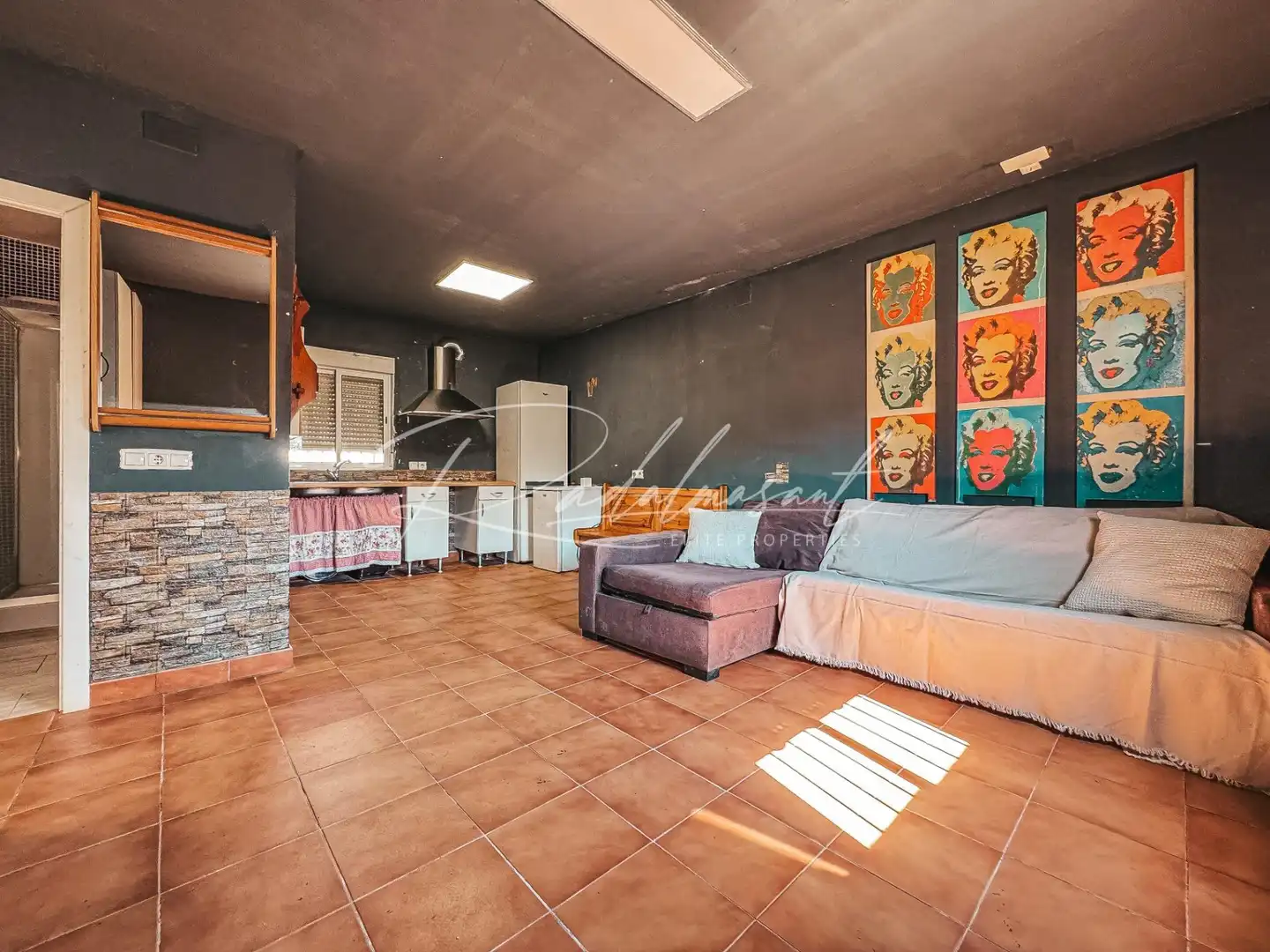 Living room of Houses for sale in Reus  with Air Conditioner, Swimming Pool and Furnished