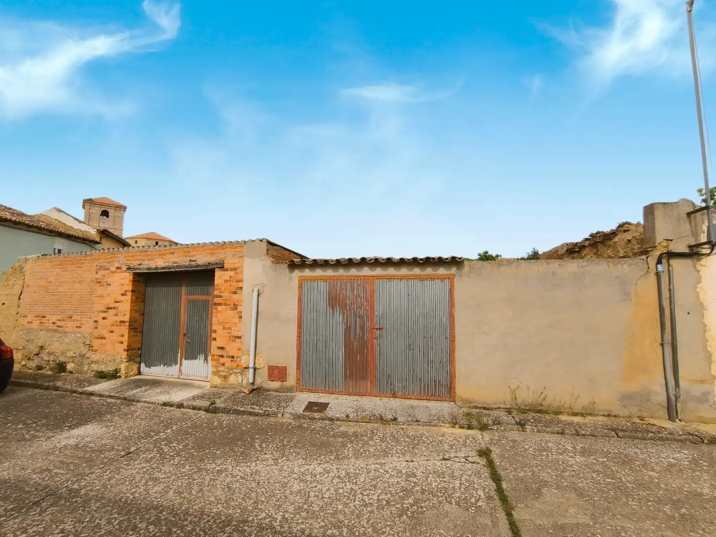 Vista exterior de Casa o xalet en venda en Pedraza de Campos amb Calefacció, Jardí privat i Traster
