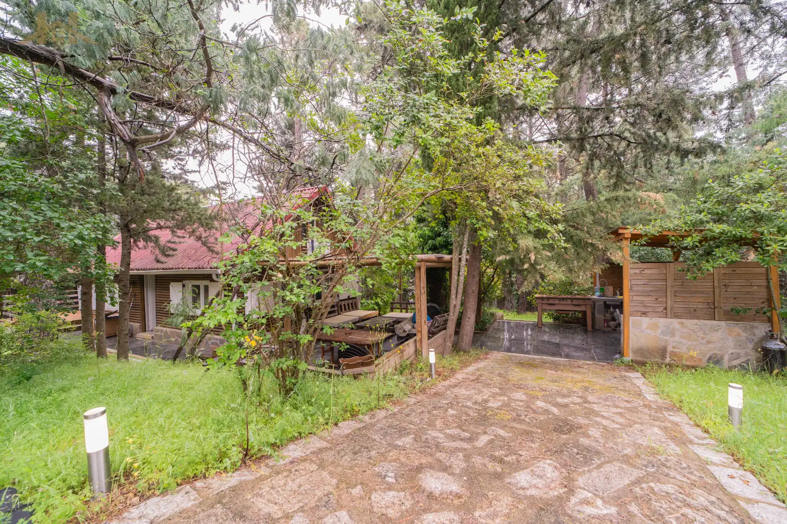 Garden of Houses for sale in Cadalso de los Vidrios  with Air Conditioner, Heating and Private garden