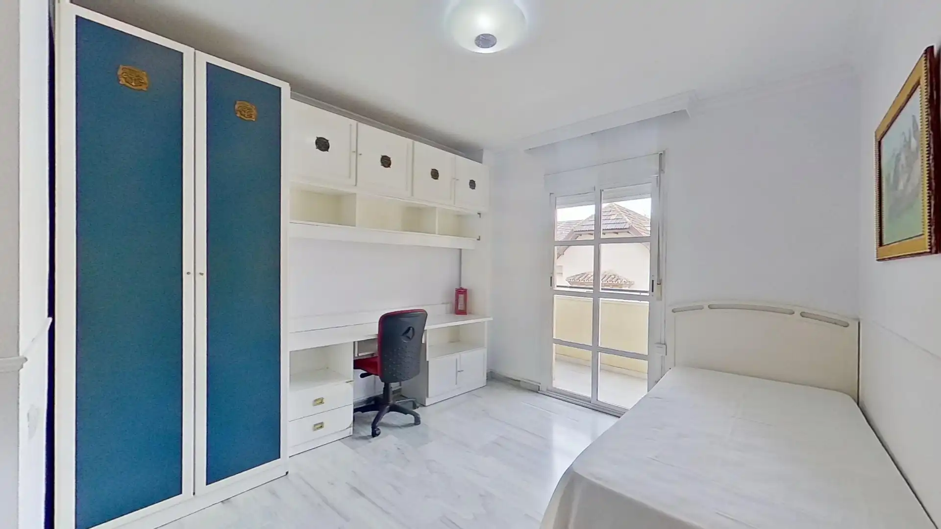 Bedroom of Flat for sale in Málaga  with Terrace and Storage room