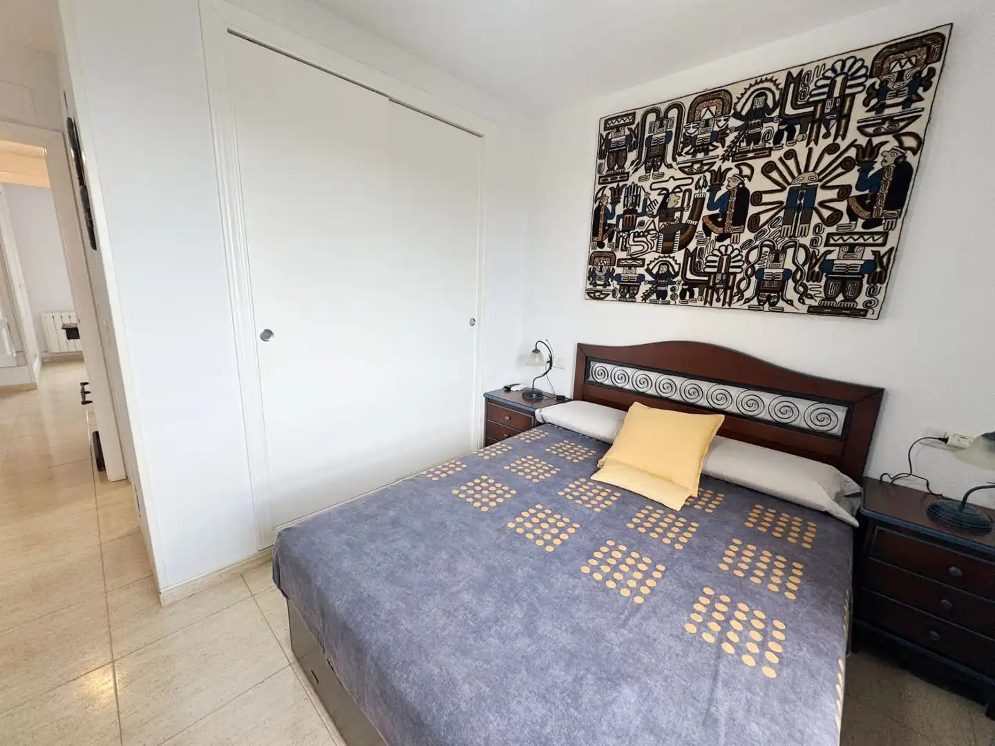 Bedroom of Apartments for rent in El Campello  with Heating, Terrace and Furnished