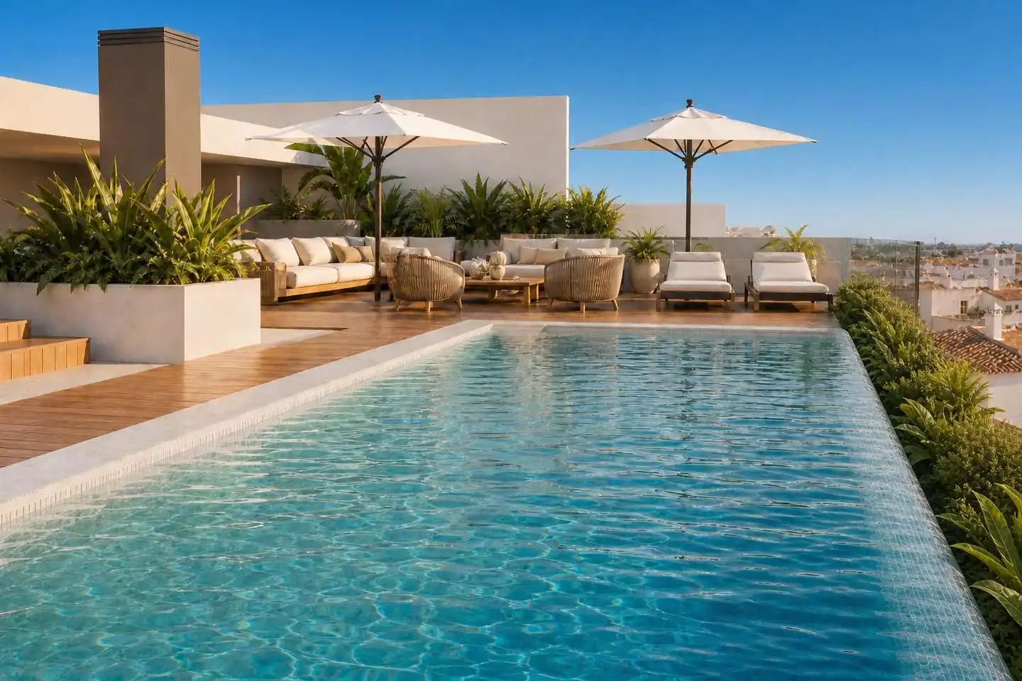 Piscina de Pis en venda en Elche / Elx amb Terrassa, Piscina i Piscina comunitària