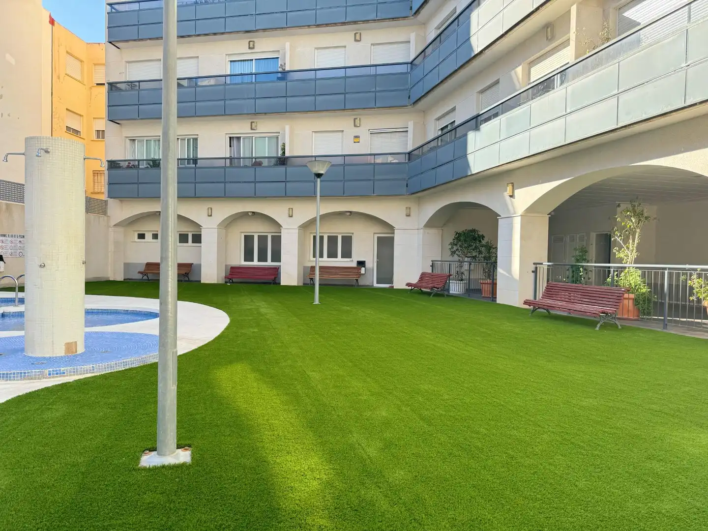 Terrace of Apartments for rent in El Campello  with Air Conditioner, Private garden and Terrace