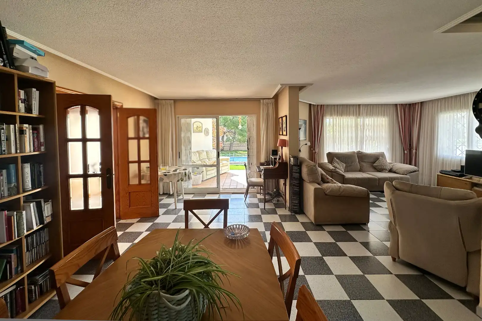 Sala de estar de Casa o chalet en venta en Vinaròs con Calefacción, Jardín privado y Terraza