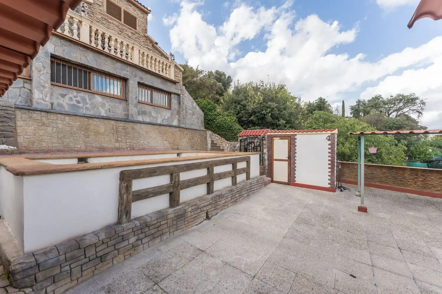 Terraza de Casa o chalet en venta en Granollers con Jardín privado, Terraza y Trastero