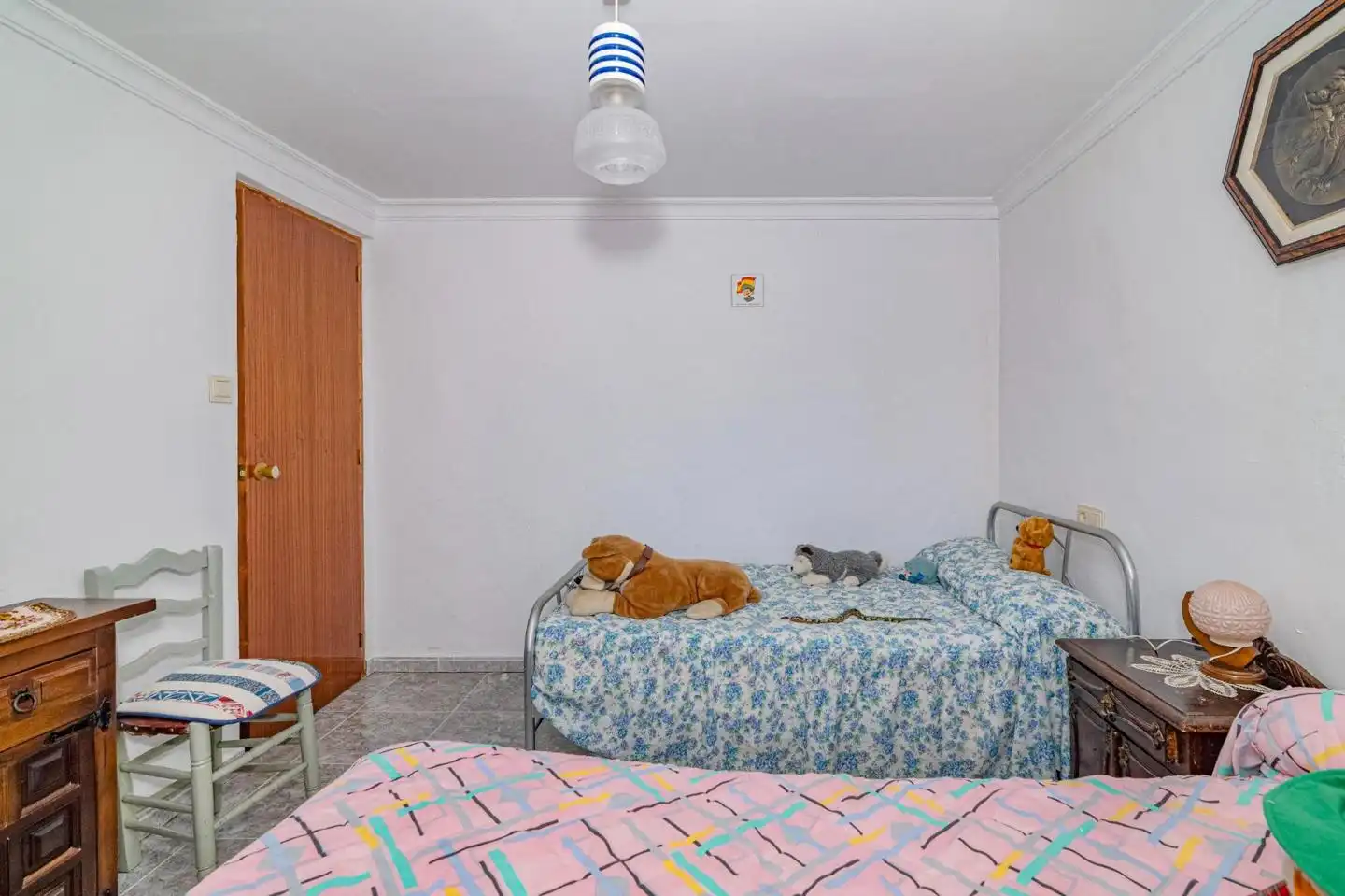 Dormitori de Casa o xalet en venda en Chimeneas amb Terrassa, Moblat i Balcó