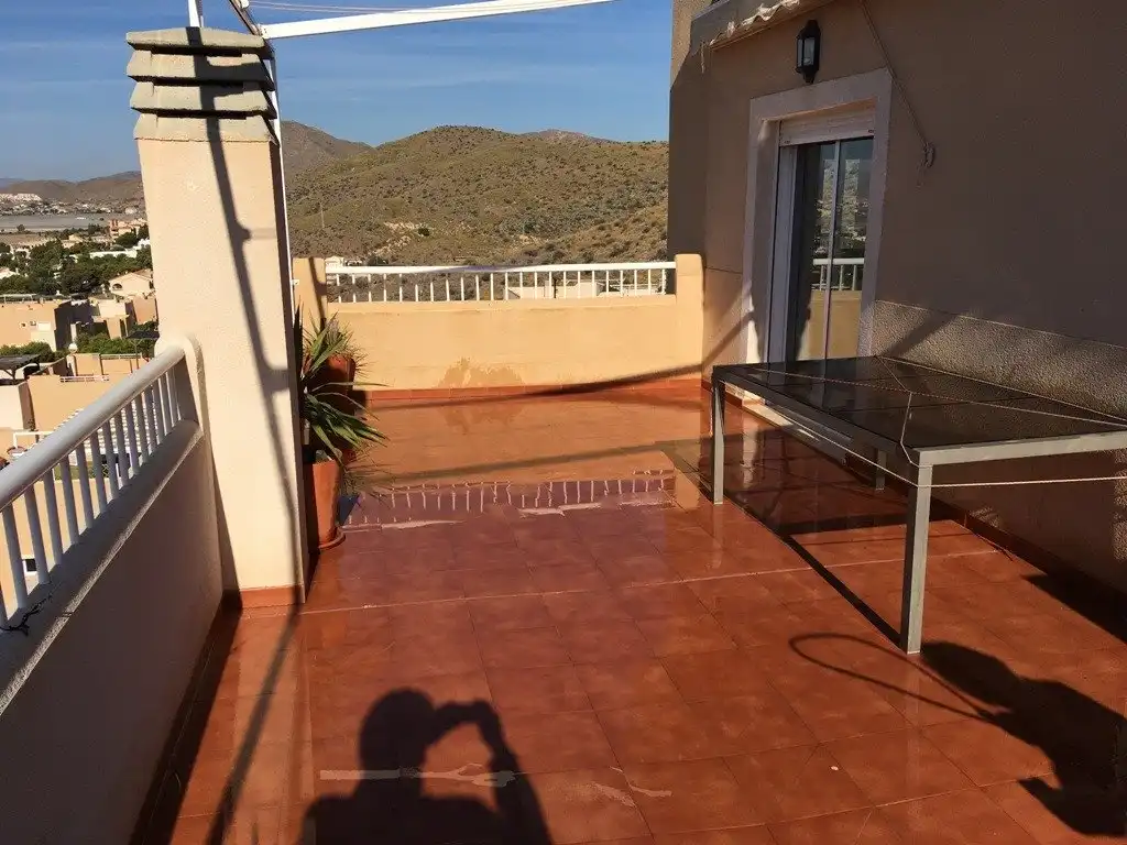 Terrasse von Wohnung zum Verkauf in Cartagena mit Klimaanlage, Terrasse und Gemeinschaftspool