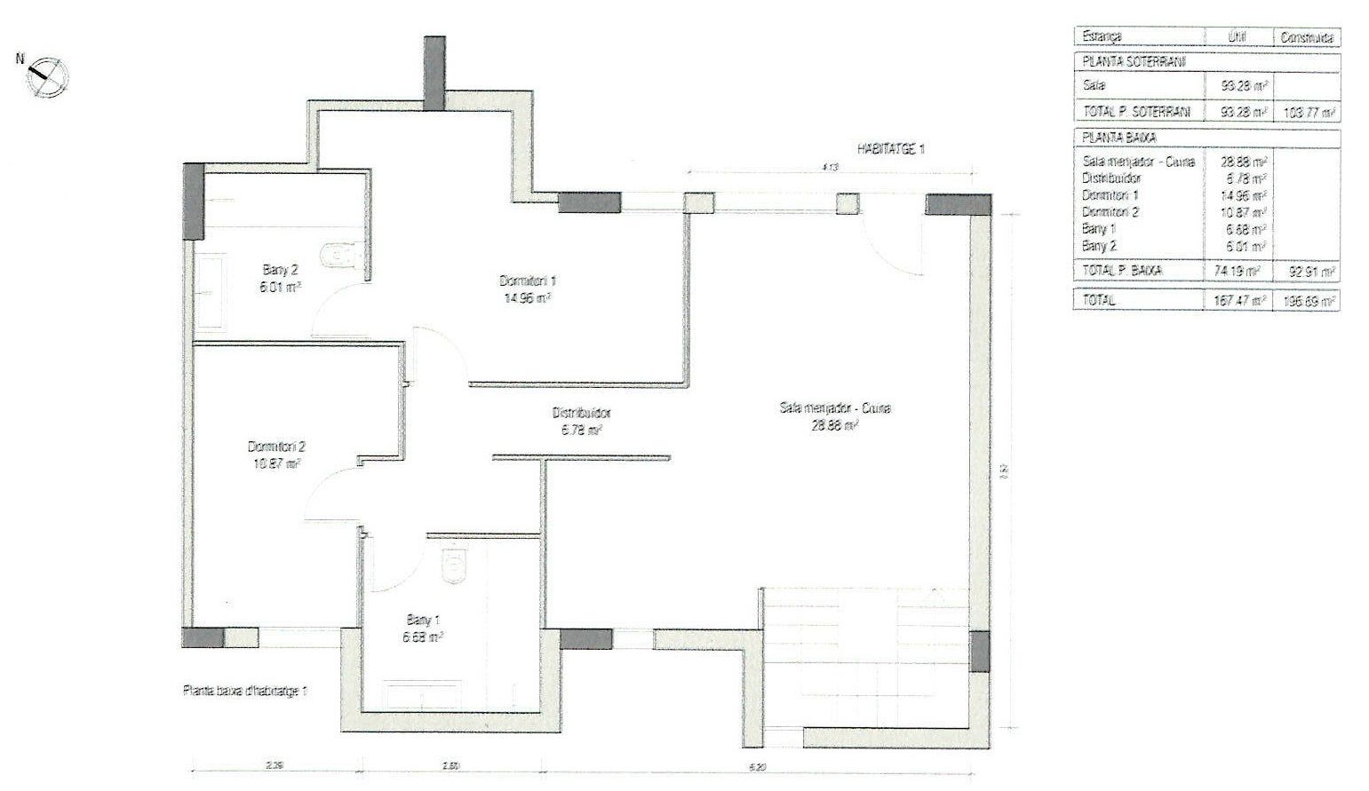 Duplex for sale in Sabadell  with Air Conditioner, Parquet flooring and Storage room