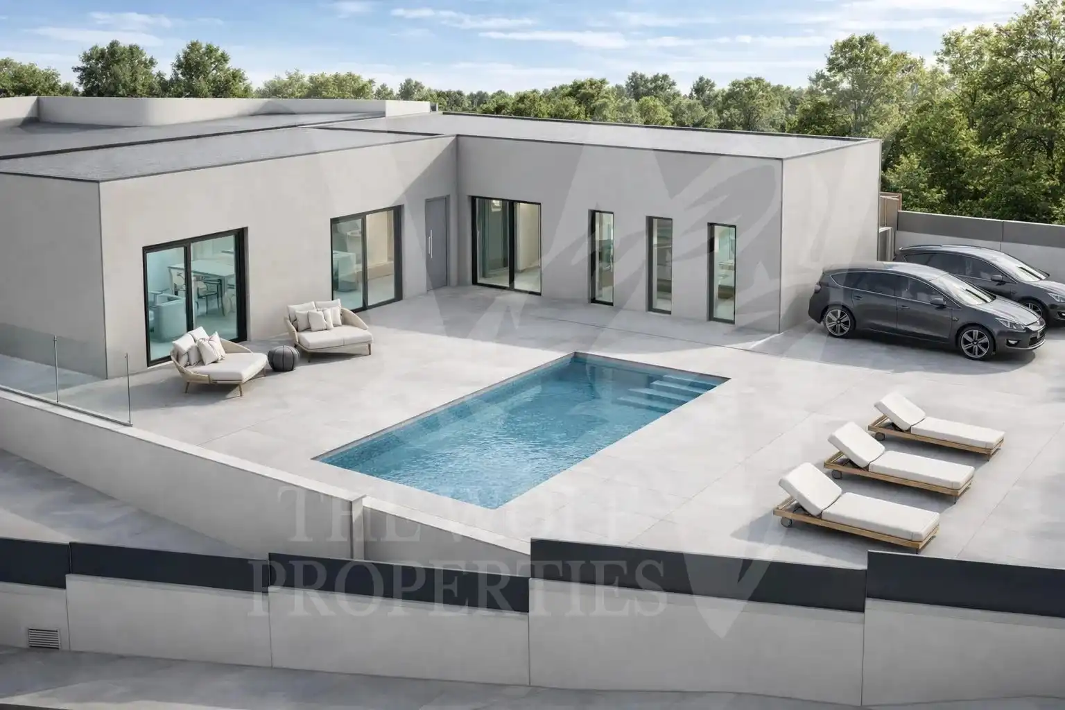 Terraza de Casa o chalet en venta en Bigues i Riells del Fai con Aire acondicionado, Calefacción y Jardín privado