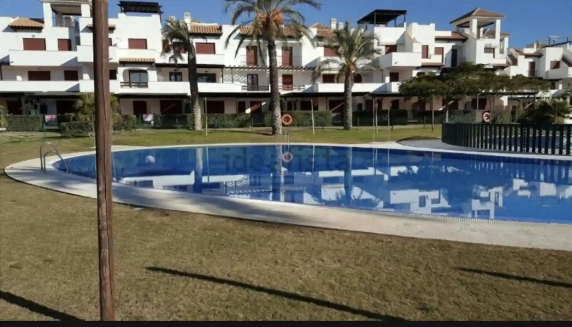 Exterior view of Flat for sale in Vera  with Air Conditioner, Private garden and Swimming Pool