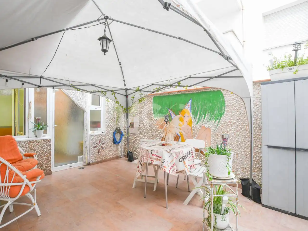 Terrasse von Wohnungen zum Verkauf in Vic mit Heizung, Parkett und Terrasse