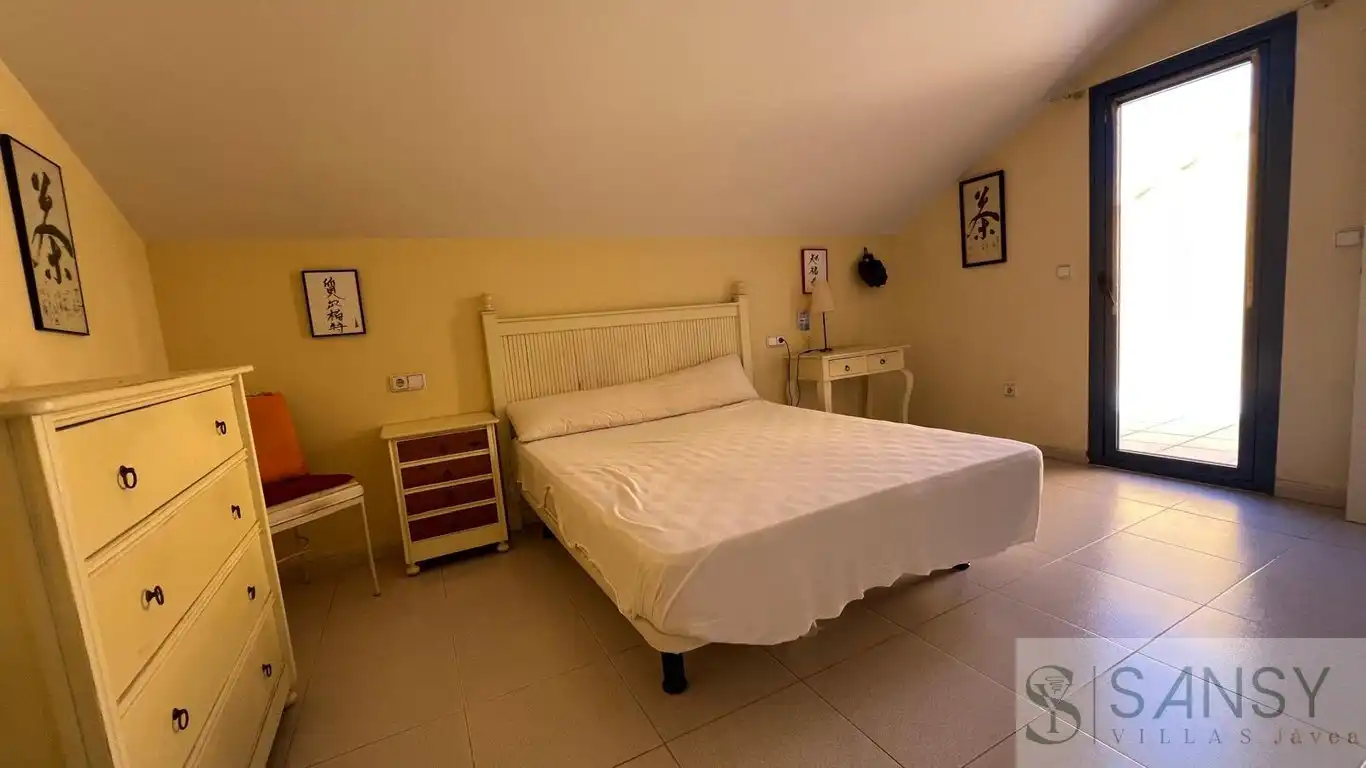 Bedroom of Attic for sale in Dénia  with Air Conditioner, Storage room and Community pool