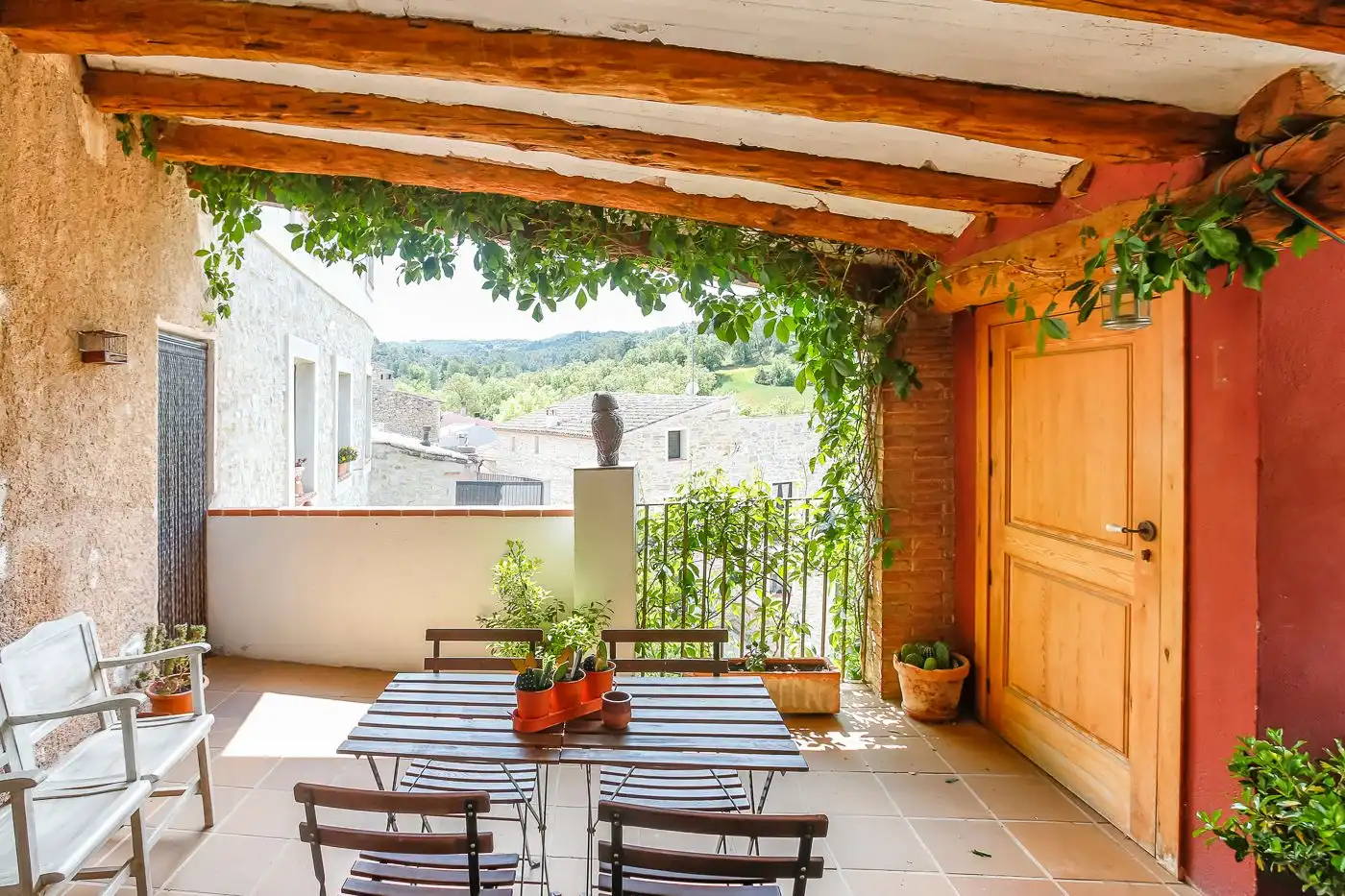 Terrassa de Finca rústica en venda en Sarral amb Calefacció, Jardí privat i Terrassa