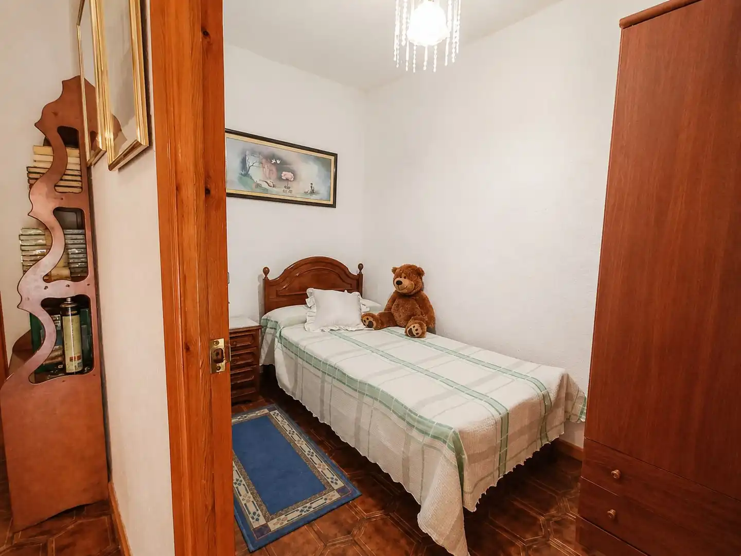Bedroom of Houses for sale in Peralejos de Abajo  with Heating, Terrace and Furnished