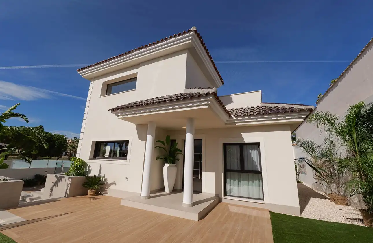 Vista exterior de Casa o chalet en venta en Rojales con Aire acondicionado, Calefacción y Terraza