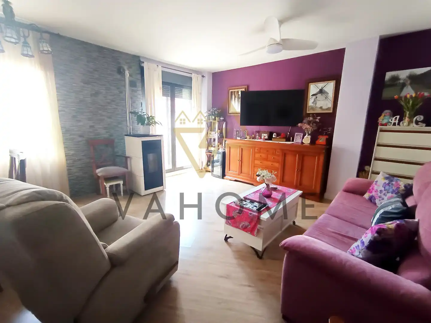 Sala de estar de Piso en venta en Ciempozuelos con Aire acondicionado, Calefacción y Jardín privado