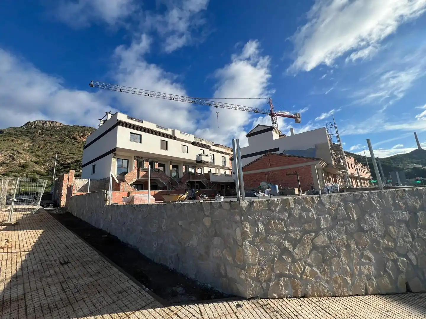 Vista exterior de Casa adosada en venta en La Unión con Aire acondicionado, Jardín privado y Terraza