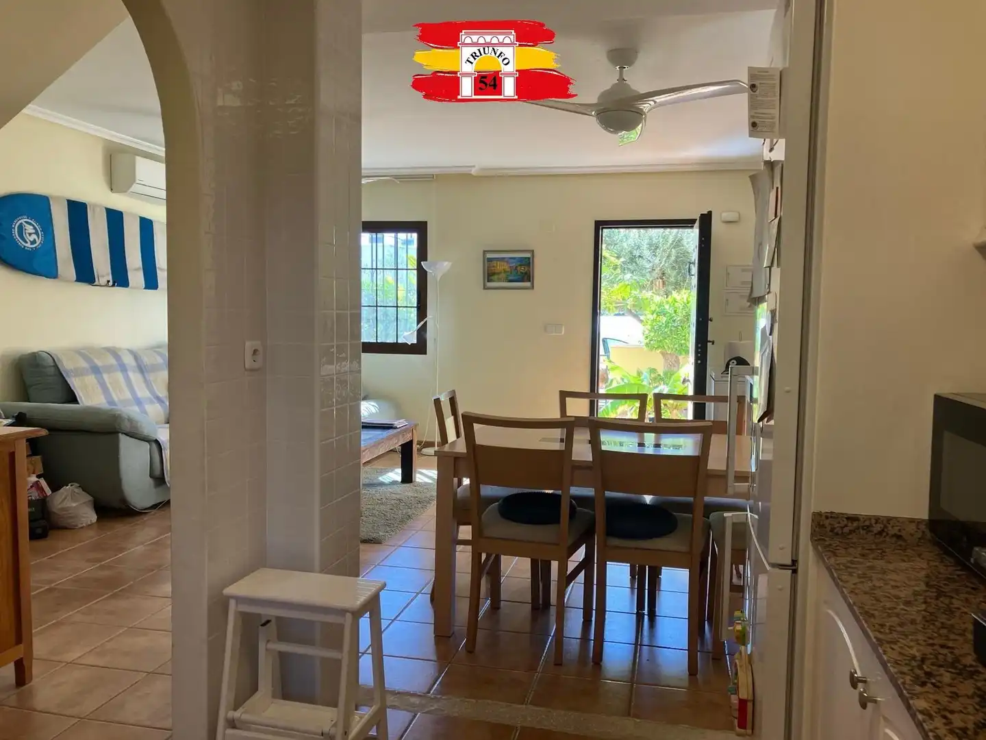 Comedor de Casa o chalet en venta en San Javier con Aire acondicionado, Jardín privado y Amueblado