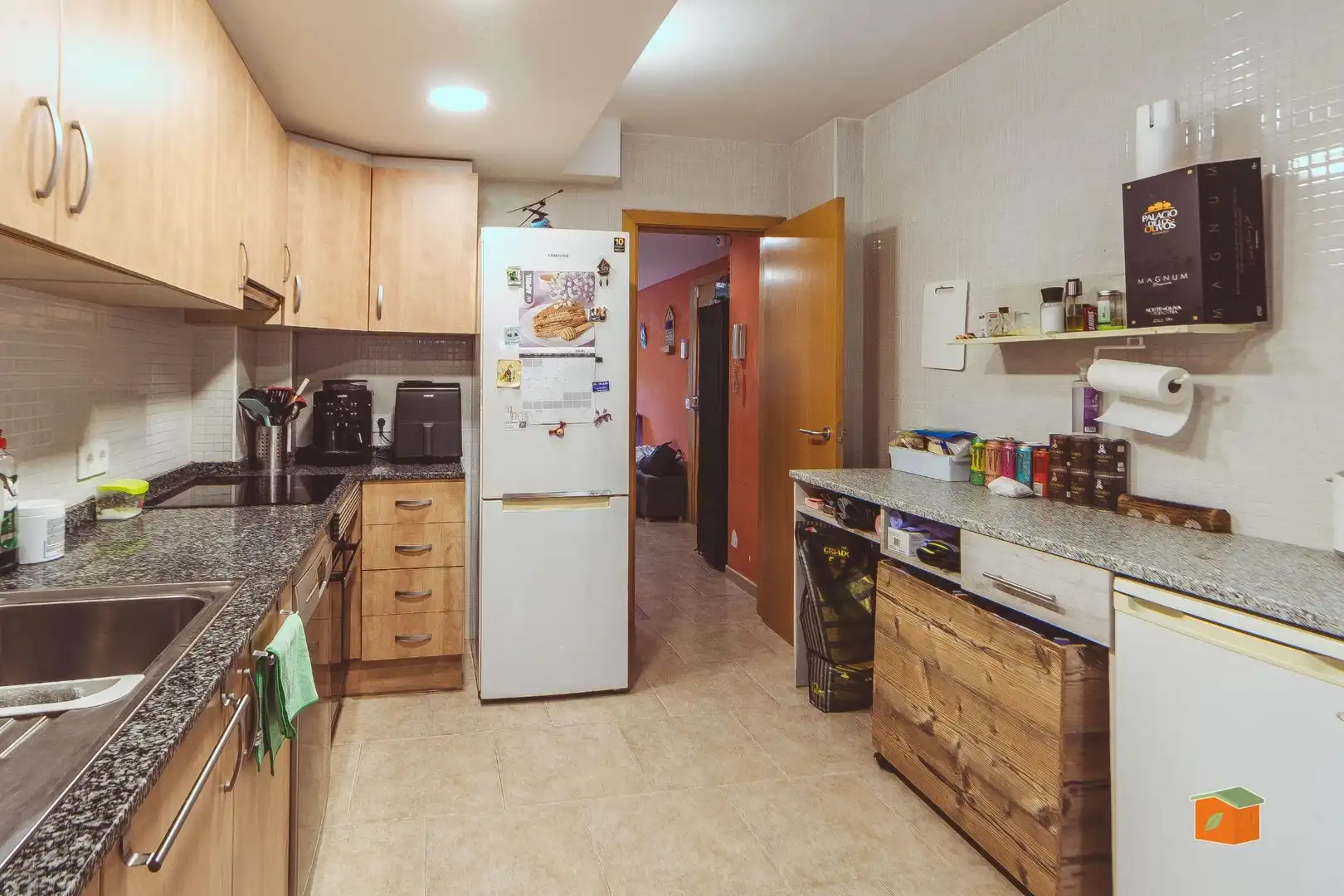 Cocina de Planta baja en venta en La Ràpita con Trastero, Amueblado y Alarma