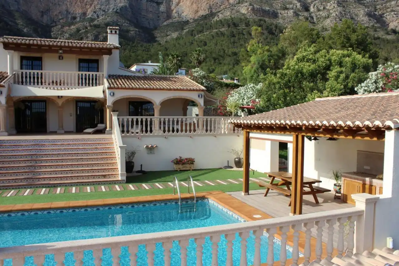 Exterior view of Houses for sale in Jávea / Xàbia  with Air Conditioner, Heating and Private garden