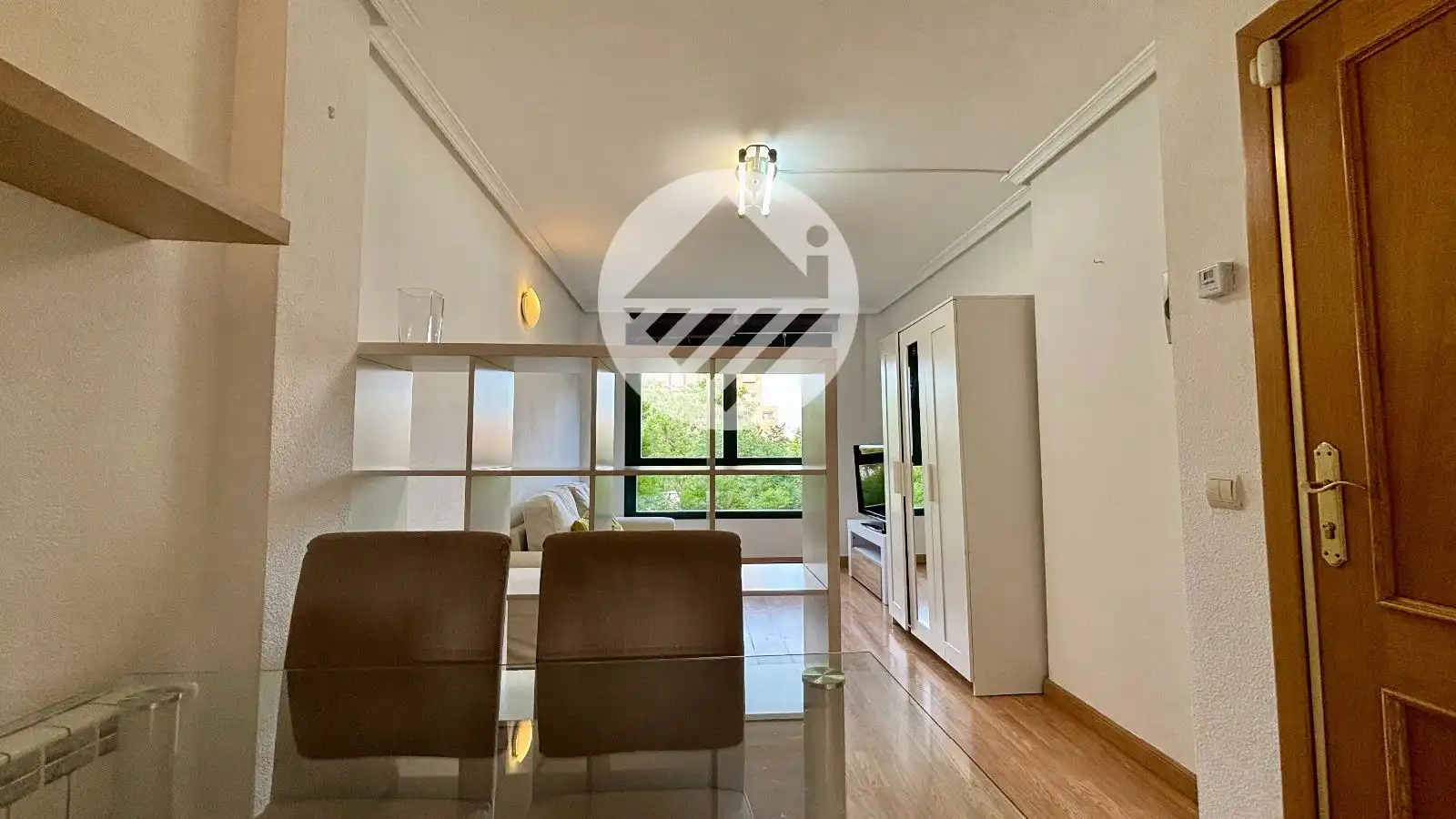 Sala d'estar de Apartament de lloguer en Madrid amb Calefacció