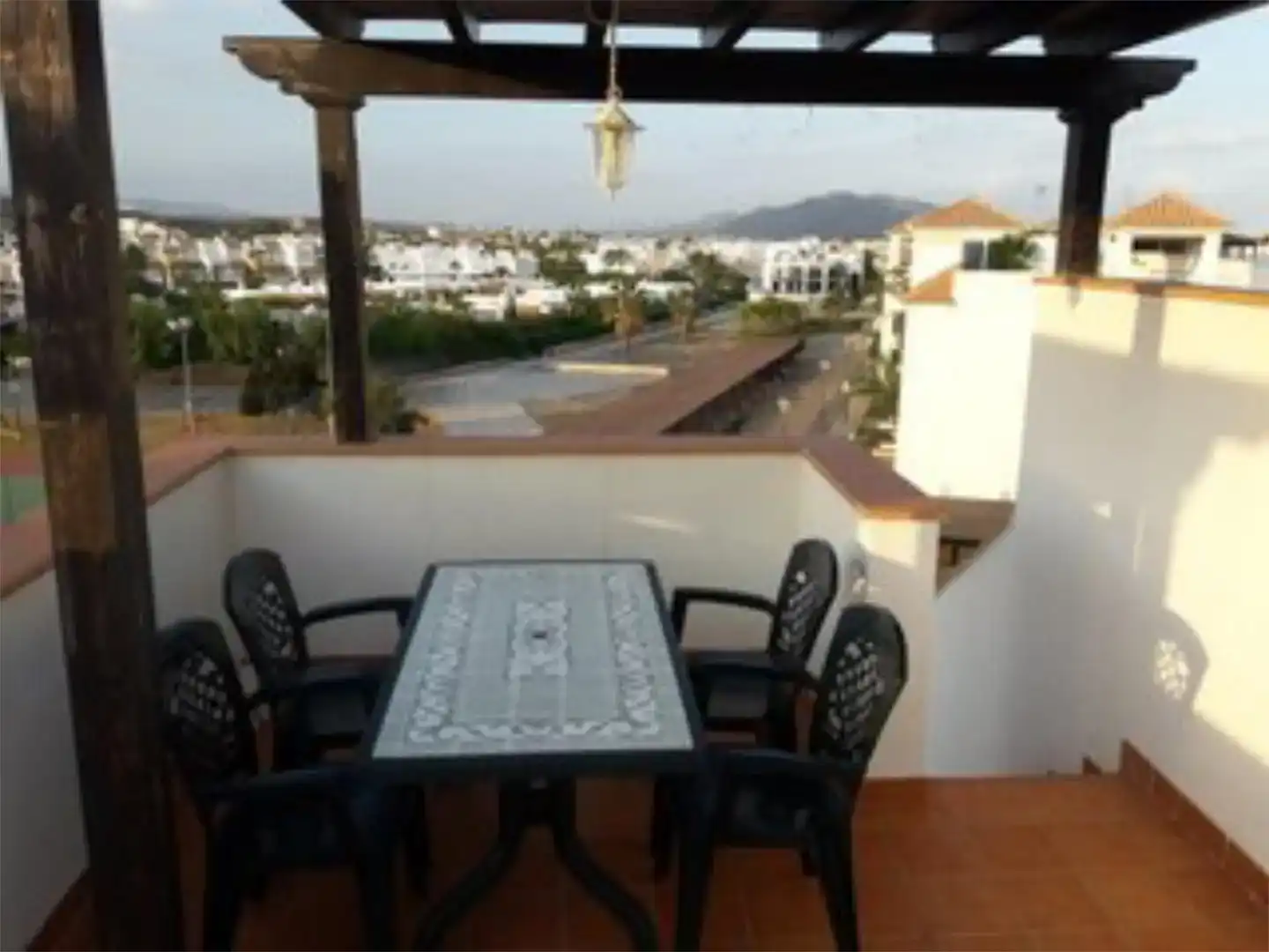 Terraza de Ático de alquiler en Vera con Aire acondicionado, Amueblado y Horno
