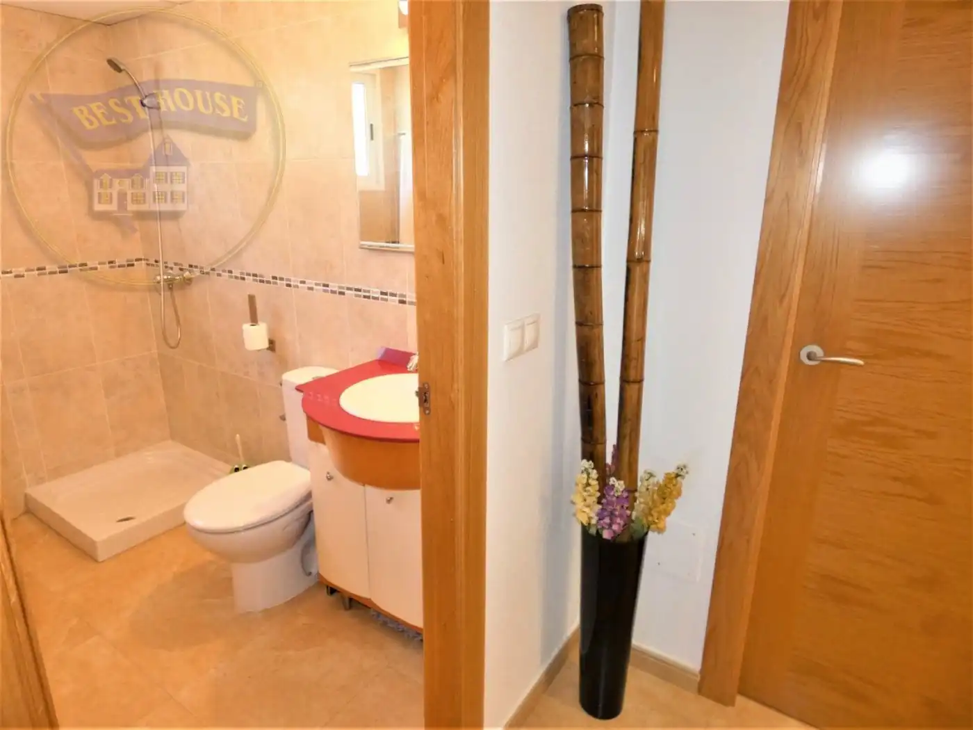 Baño de Casa adosada en venta en Alguazas con Calefacción, Terraza y Trastero