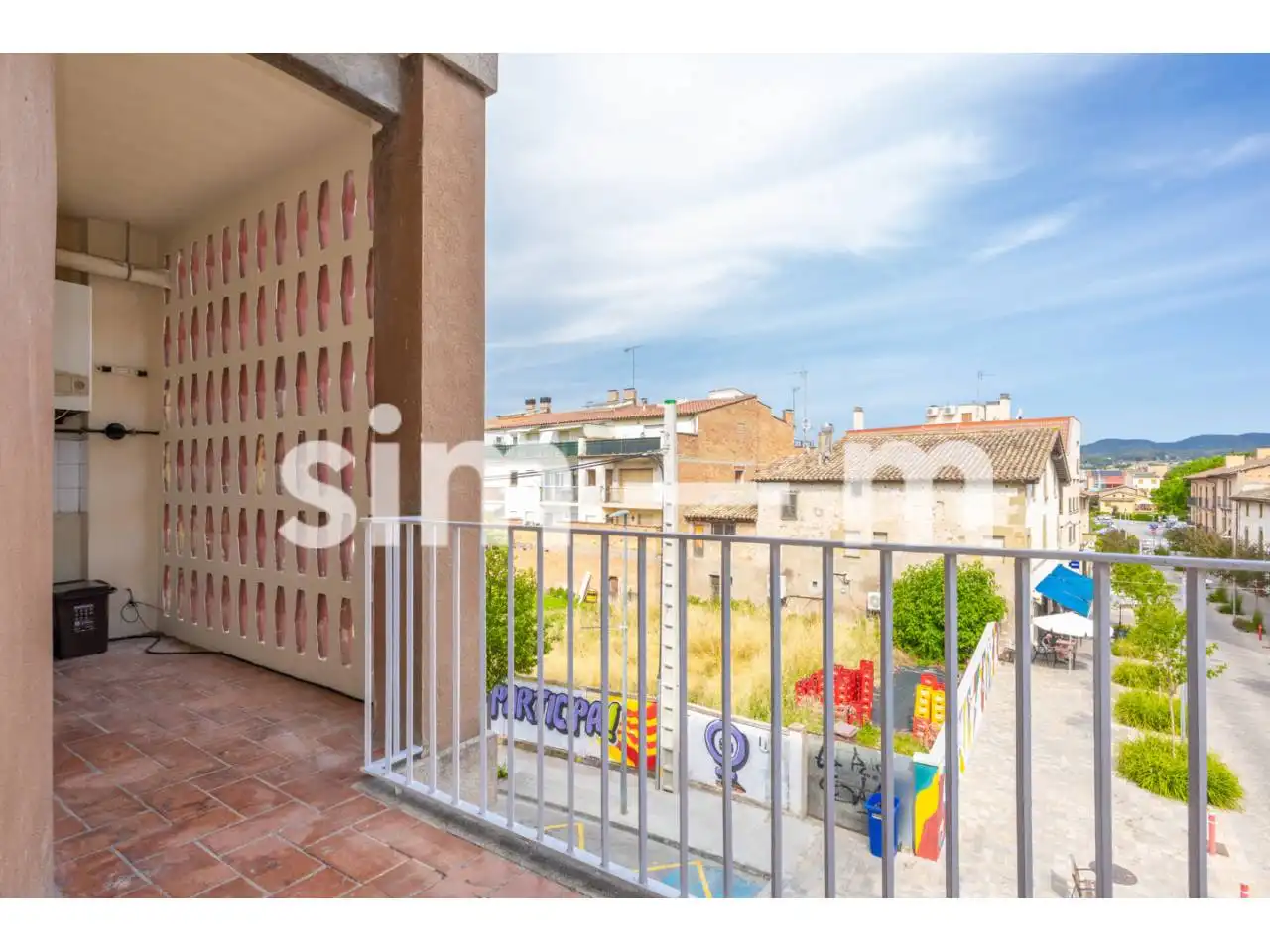 Balcony of Flat for sale in Calldetenes  with Heating, Parquet flooring and Terrace
