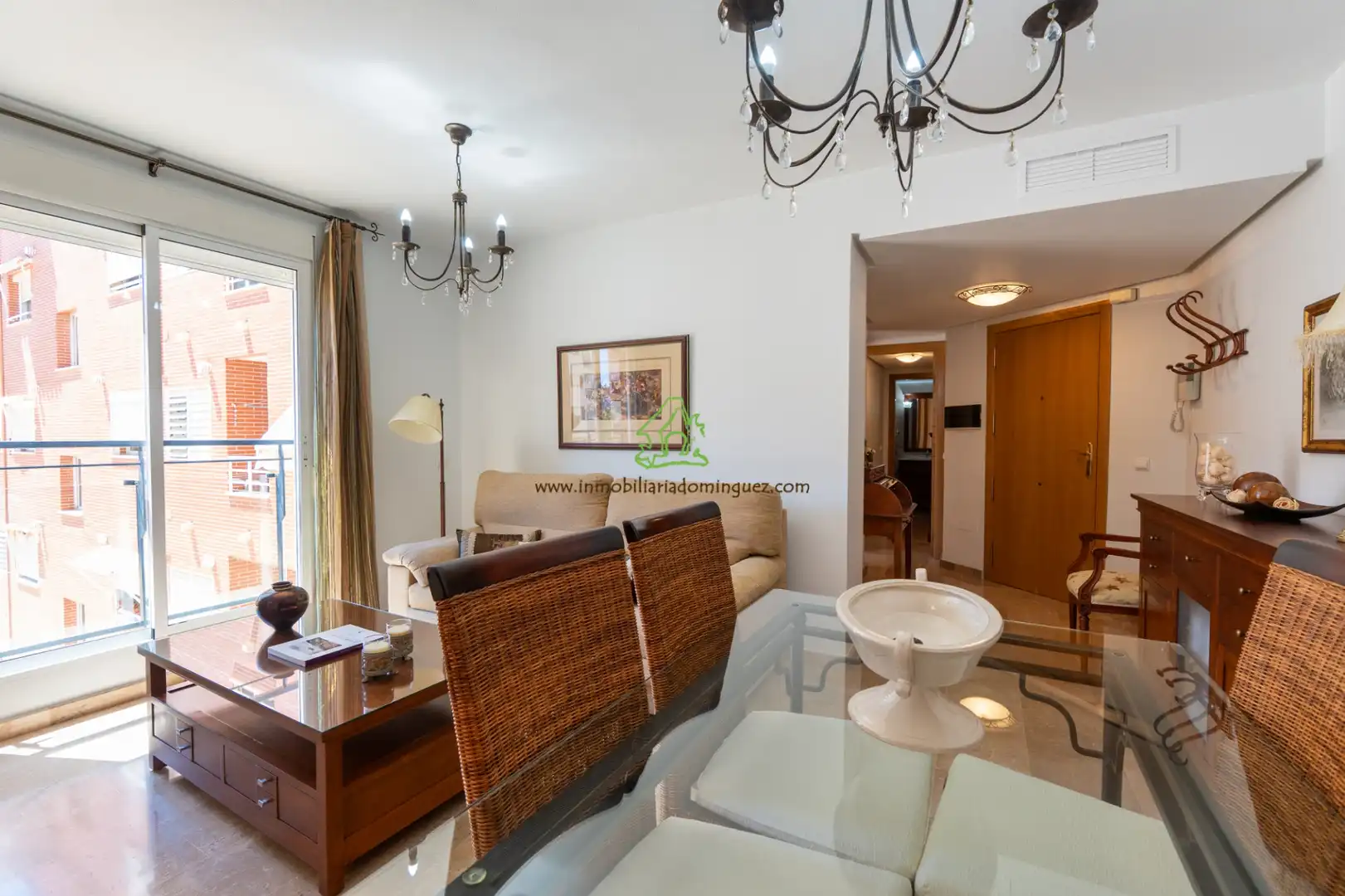 Living room of Apartments for sale in Murcia  with Air Conditioner, Storage room and Furnished