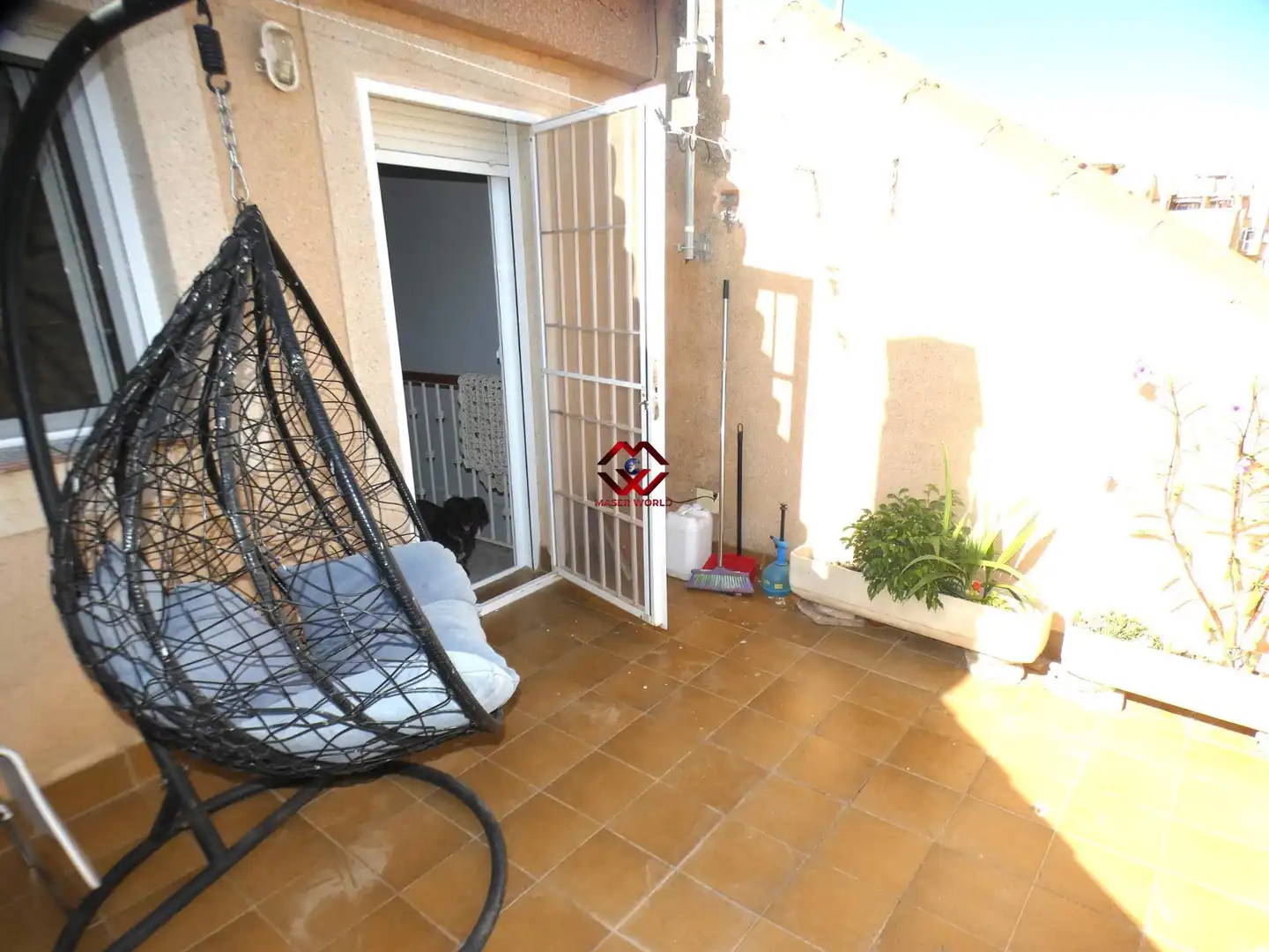 Terrasse von Maisonette zum Verkauf in Mazarrón mit Klimaanlage, Terrasse und Möbliert